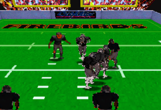 Arena Football '95 screenshot 3 for Jaguar